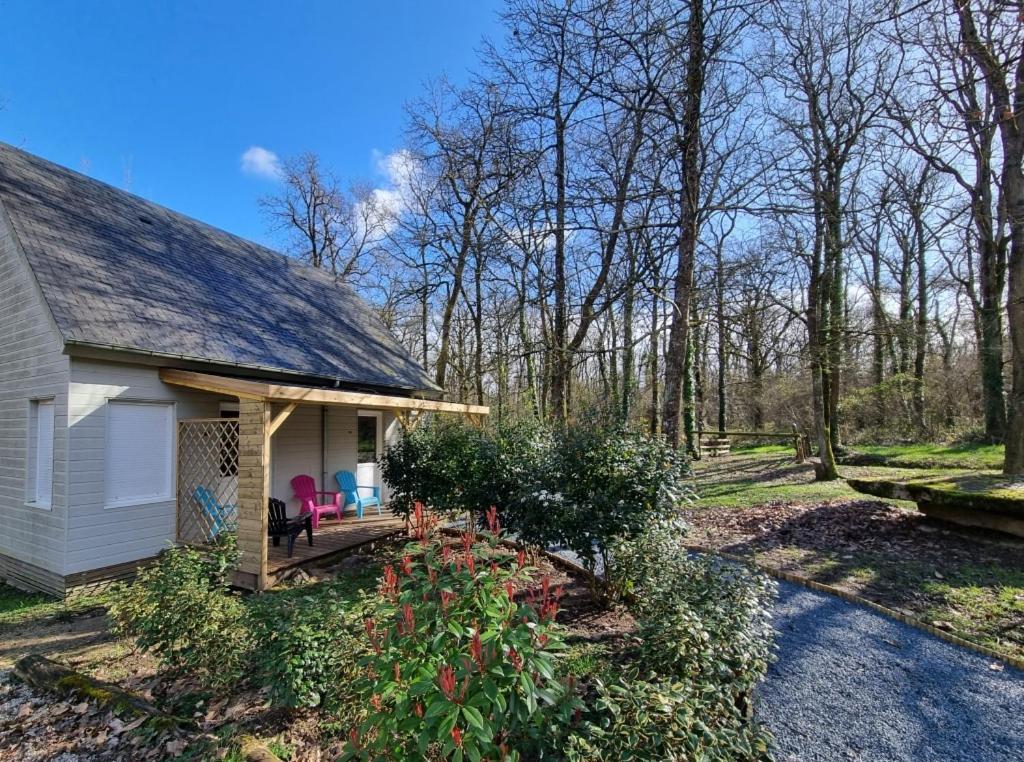 Les Chalets De Saumur, Piscine & Parc Boise, 100M Du Cadrenoir Экстерьер фото
