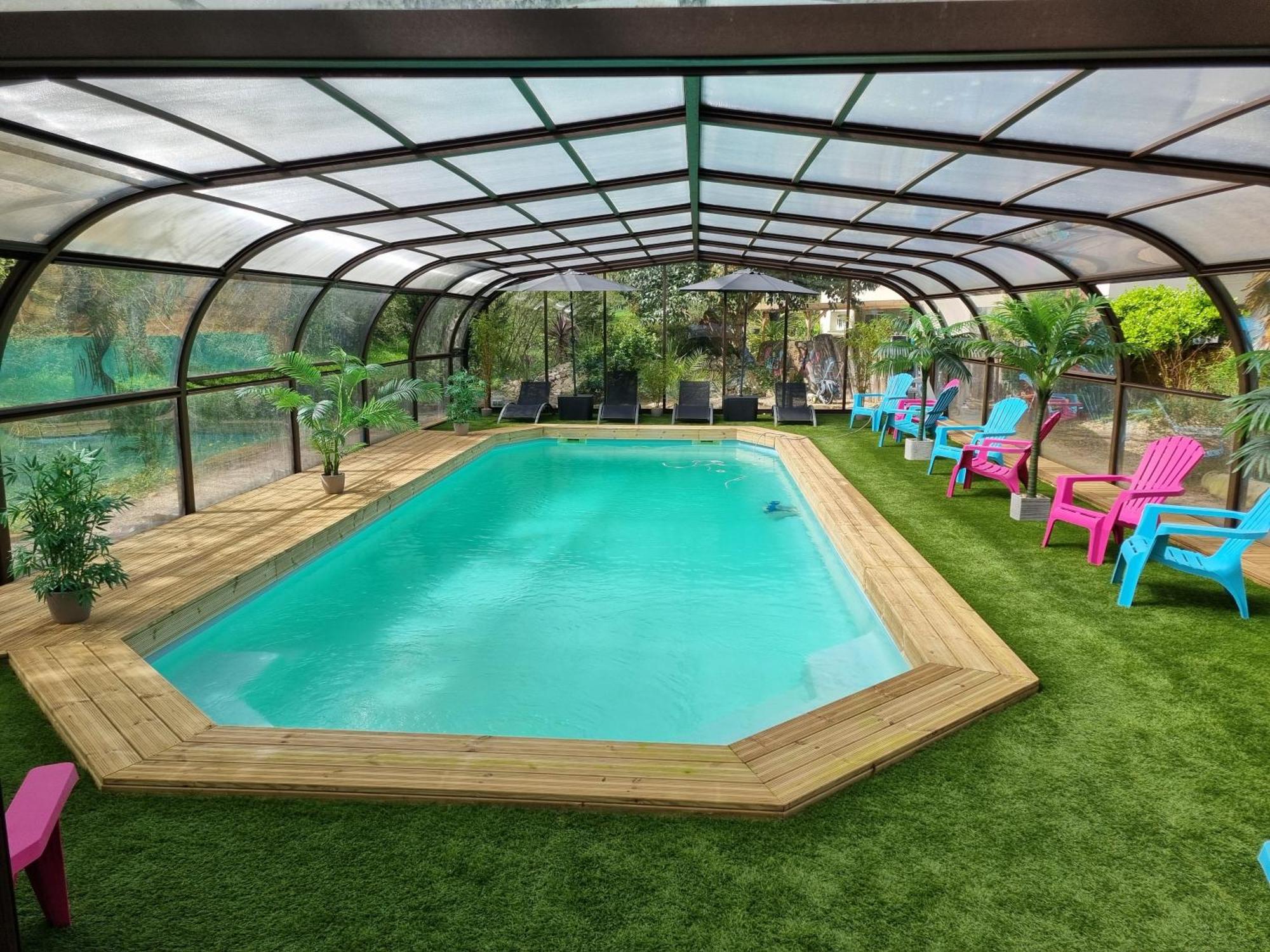 Les Chalets De Saumur, Piscine & Parc Boise, 100M Du Cadrenoir Экстерьер фото